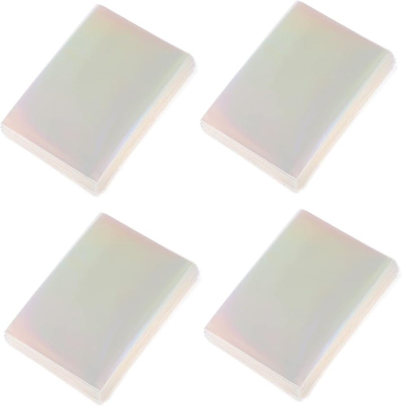100pcs Clear Card Sleeves for Board Games Trading Cards and Collectibles Protective Storage Display - Image 1